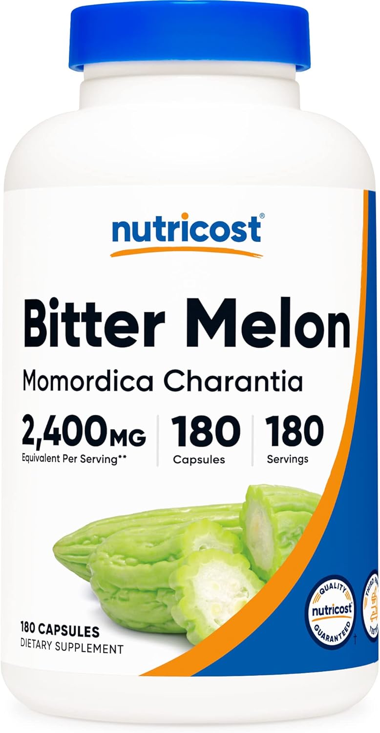 Amazon苦瓜胜肽推薦:Nutricost Bitter Melon