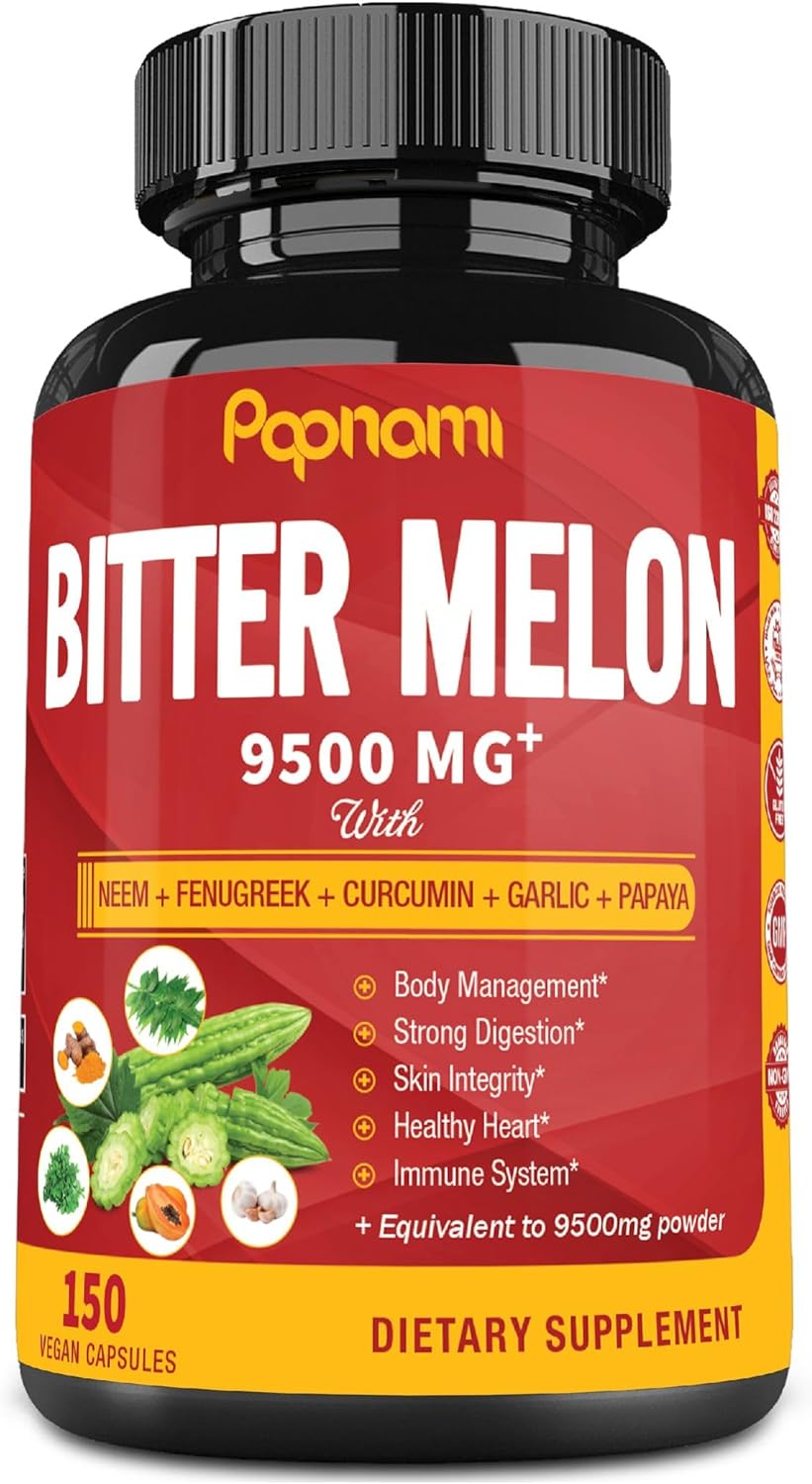 Amazon苦瓜胜肽推薦:Papnami Organic Bitter Melon